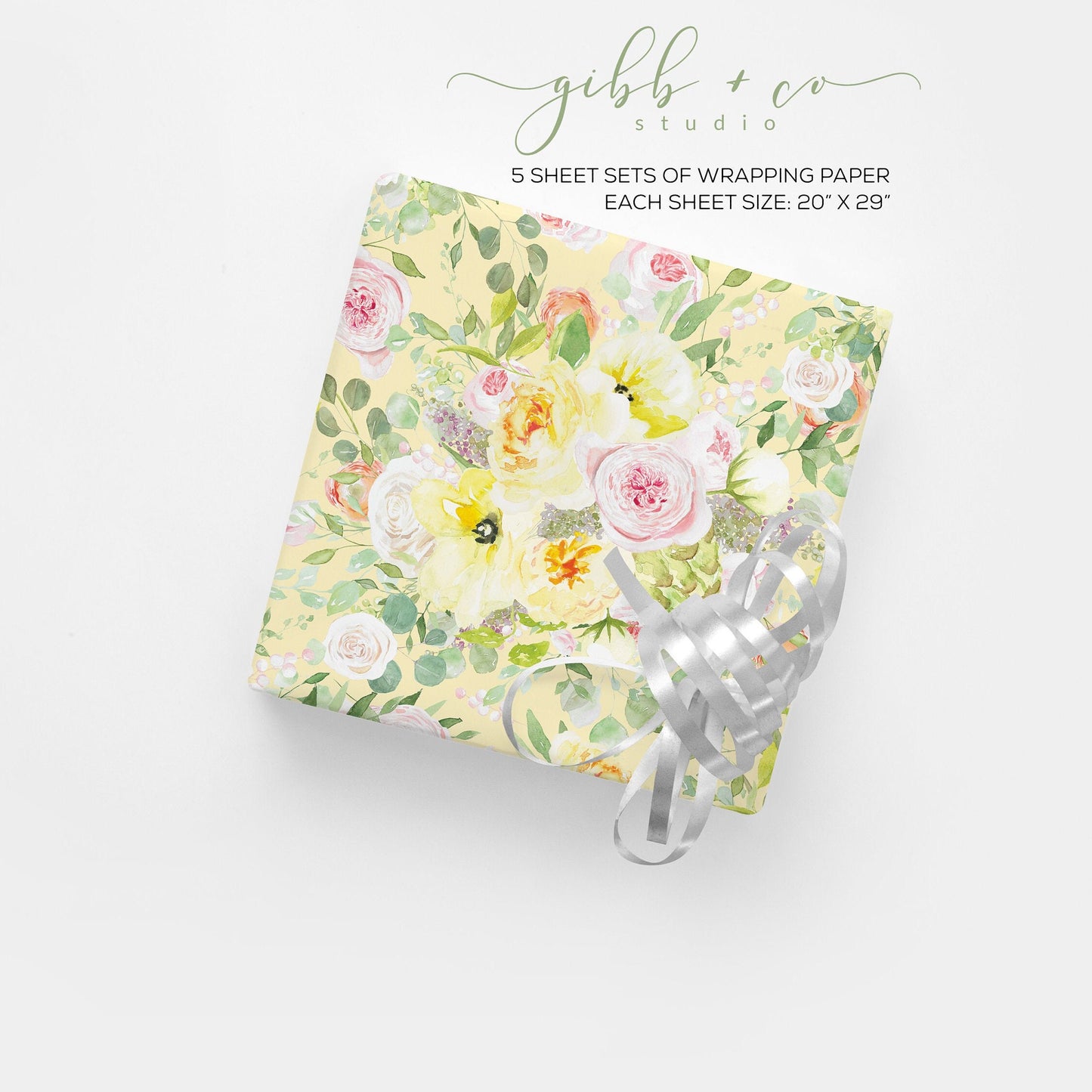 Doro Floral wrapping paper