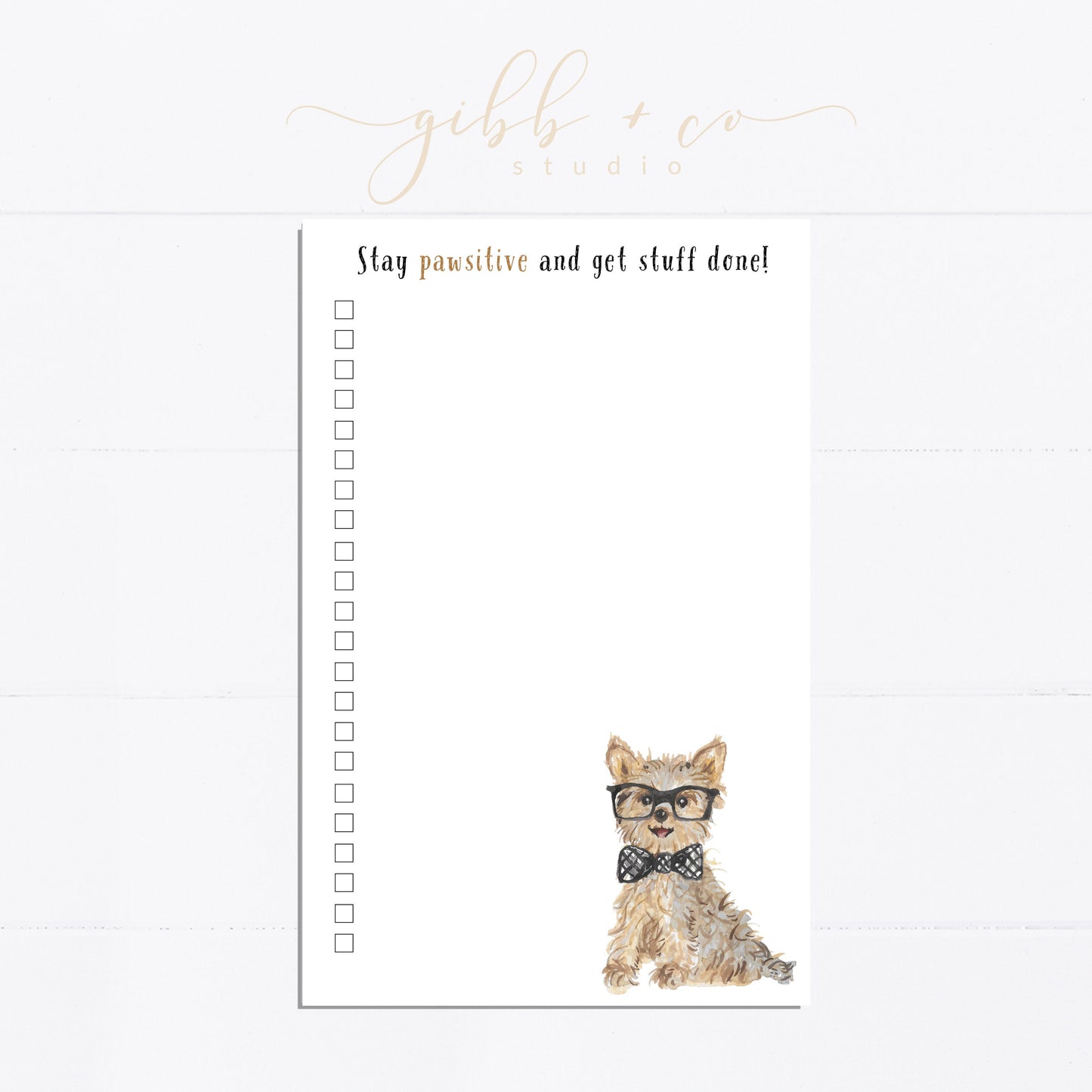 Grocery list notepad, Asian food, yummy treats, desserts, notepad, things to do list, 5.5x8.5, watercolor, illustration, foodie, food lover