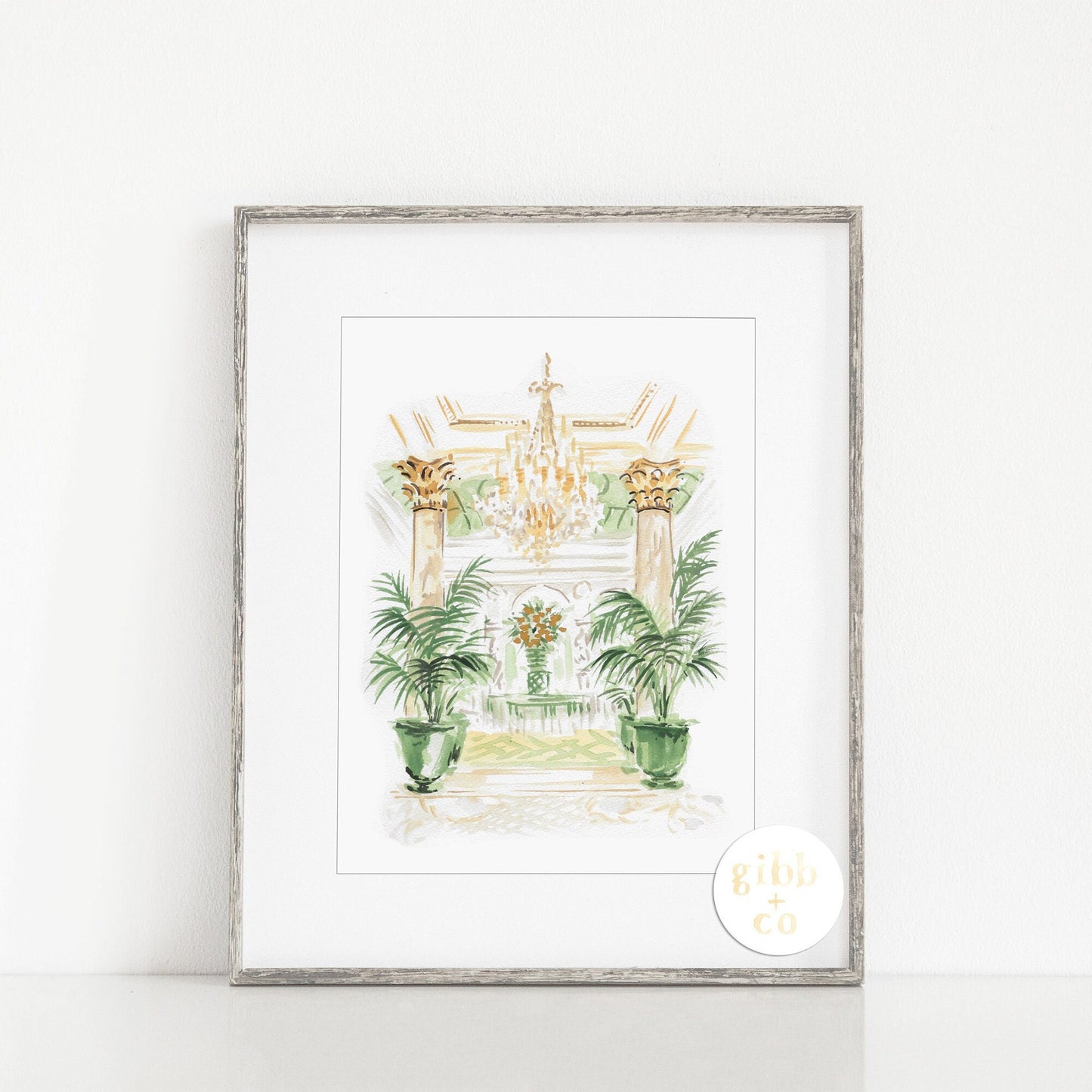 Travel art print, New York, Central Park, lunch at the Palm, architecture lover, art print, travel art print