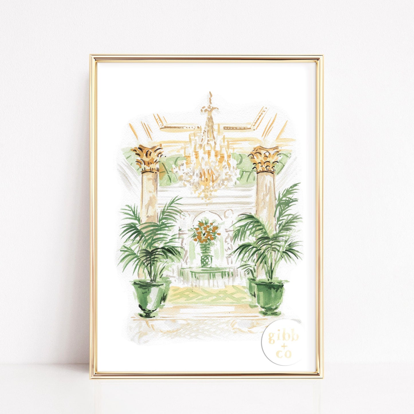Travel art print, New York, Central Park, lunch at the Palm, architecture lover, art print, travel art print