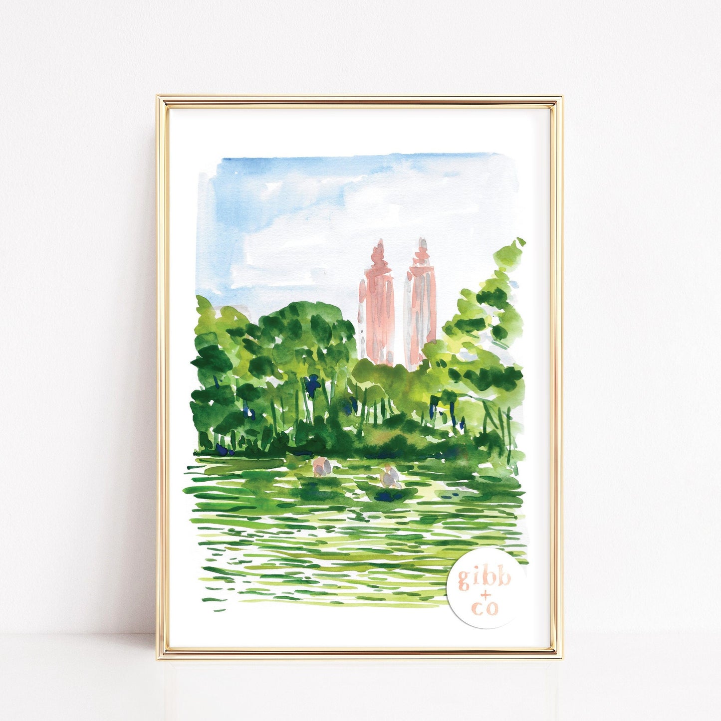 New York travel art, Hotel Plaza, Central Park, Hotel Plaza, New York Travel poster, New York travel art print, travel art print