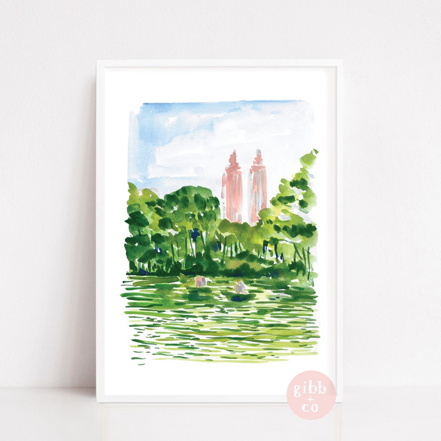 New York travel art, Hotel Plaza, Central Park, Hotel Plaza, New York Travel poster, New York travel art print, travel art print