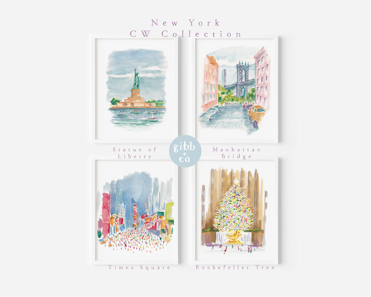 New York Public Library art, Empire State, St Patricks Cathedral, Bethesda Fountain, travel art print