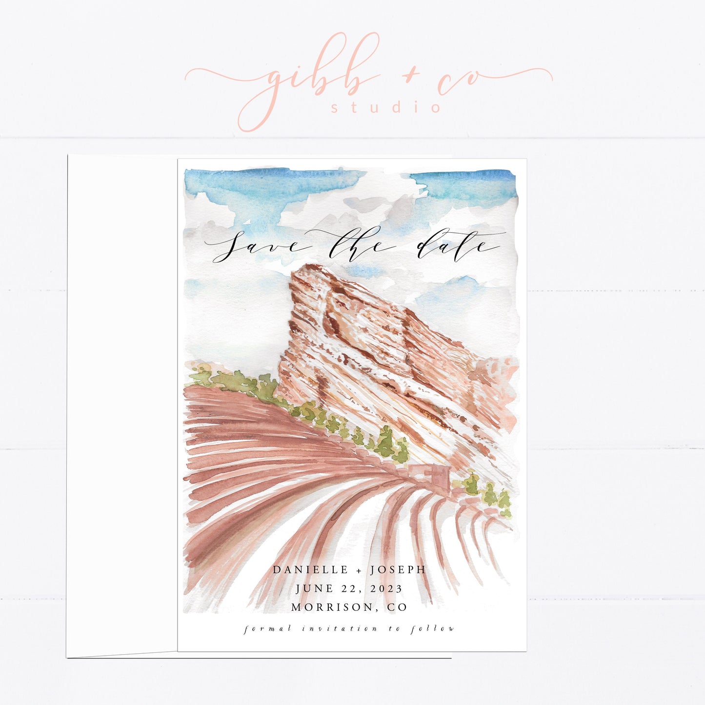 Custom watercolor, illustration, save the date, hand drawn, wedding gift, wedding venue, house, home, new home, personalized gift, moving