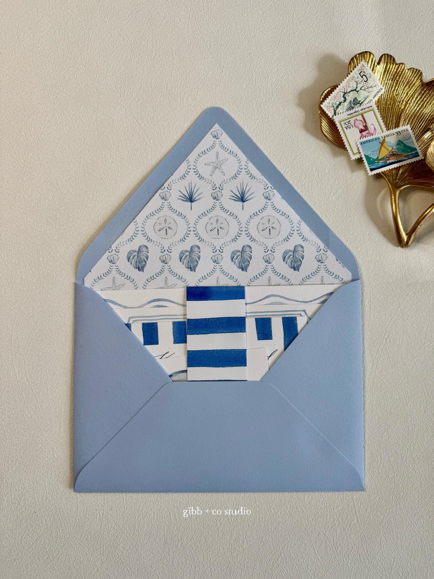 Grayson Coastal wedding invitation, beach wedding, nautical wedding, watercolor wedding, Semi Custom, rsvp, wedding details, deposit