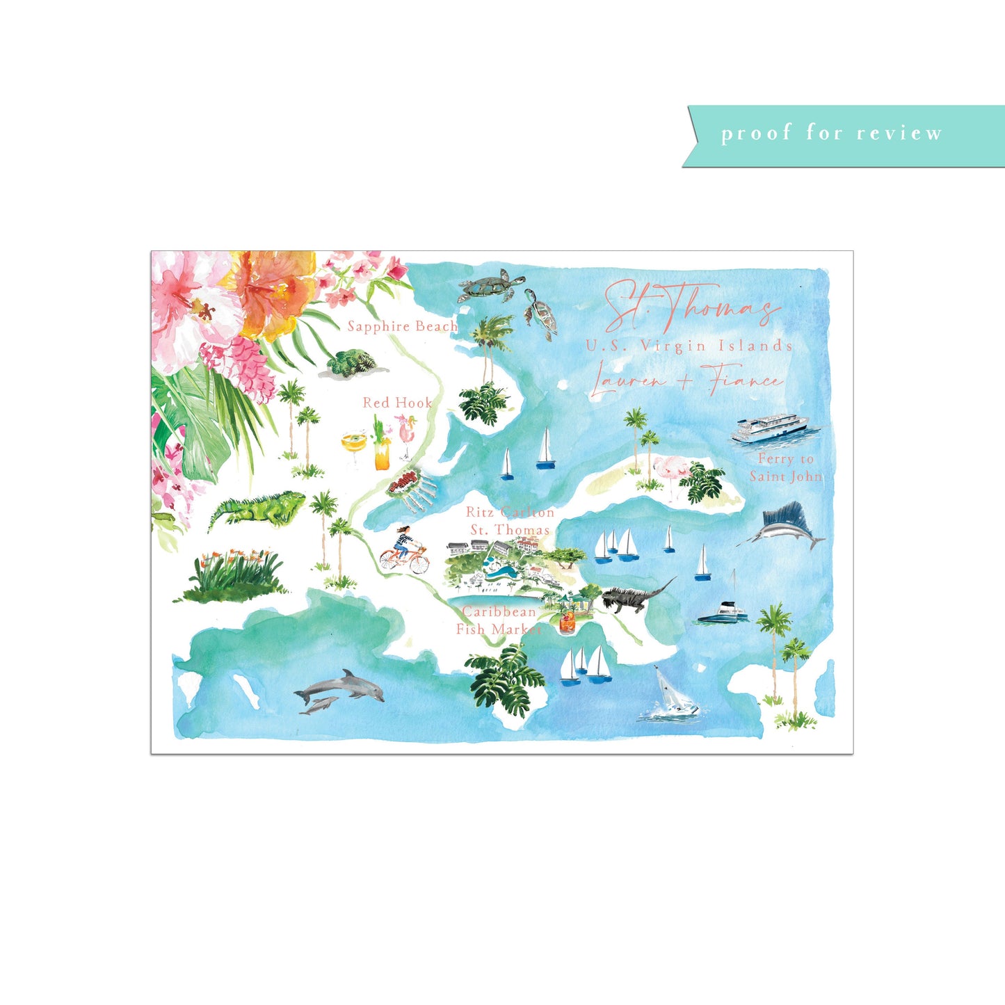 Custom watercolor wedding map, destination wedding, illustration, illustrated map, city map, venue map, custom watercolor art