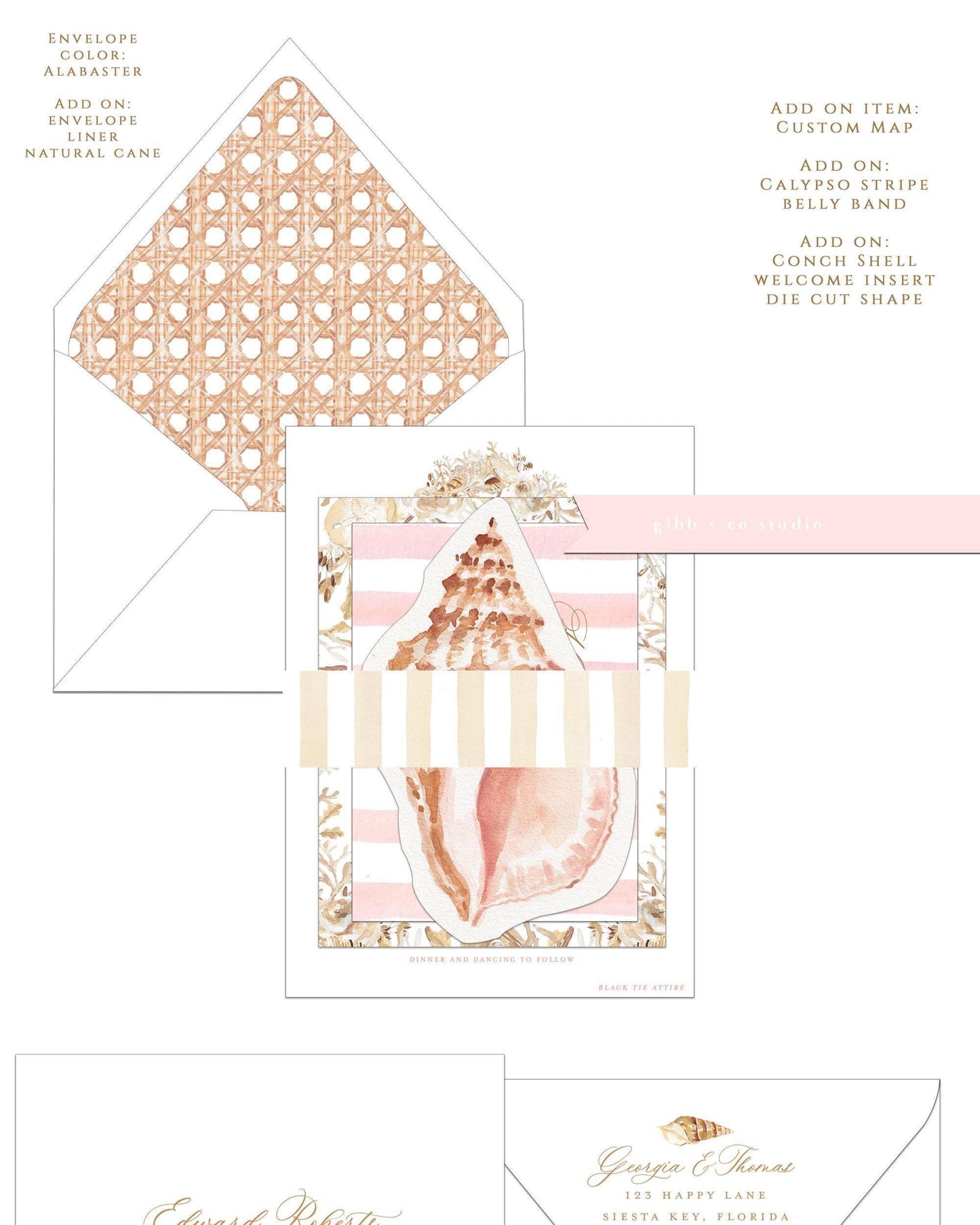 Calypso beach semi custom collection shown in a stacked layout.