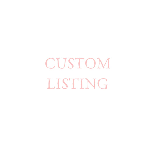 Custom for Michelle