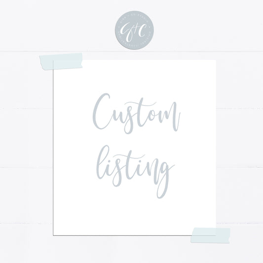 Rush ADD ON shipping + upgrade print size for 3 items