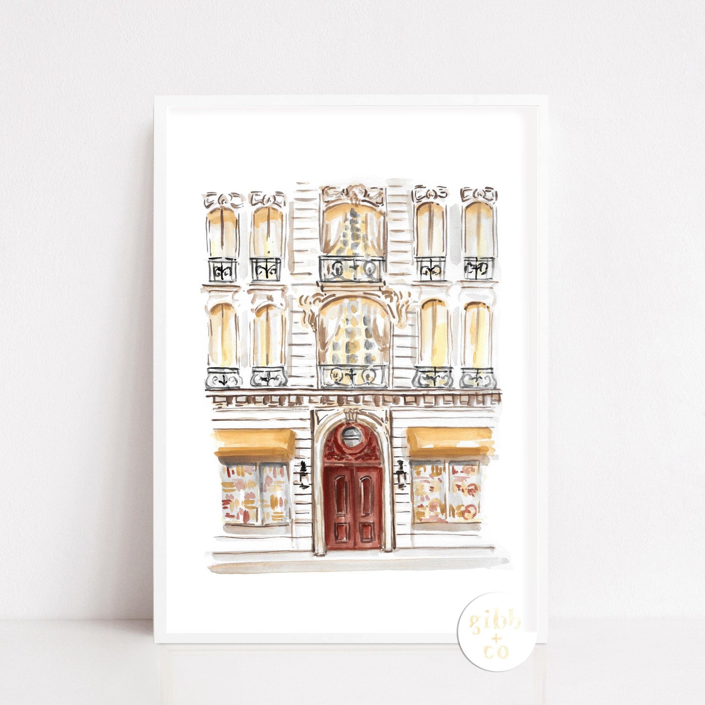 Paris Door art, carved door art, French architecture art print, travel art print