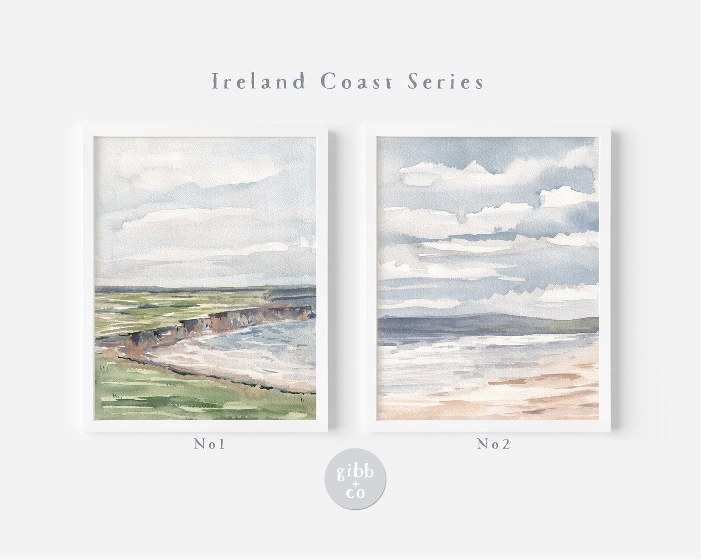 Coastal art print, Ireland, Irish Coast, travel art print