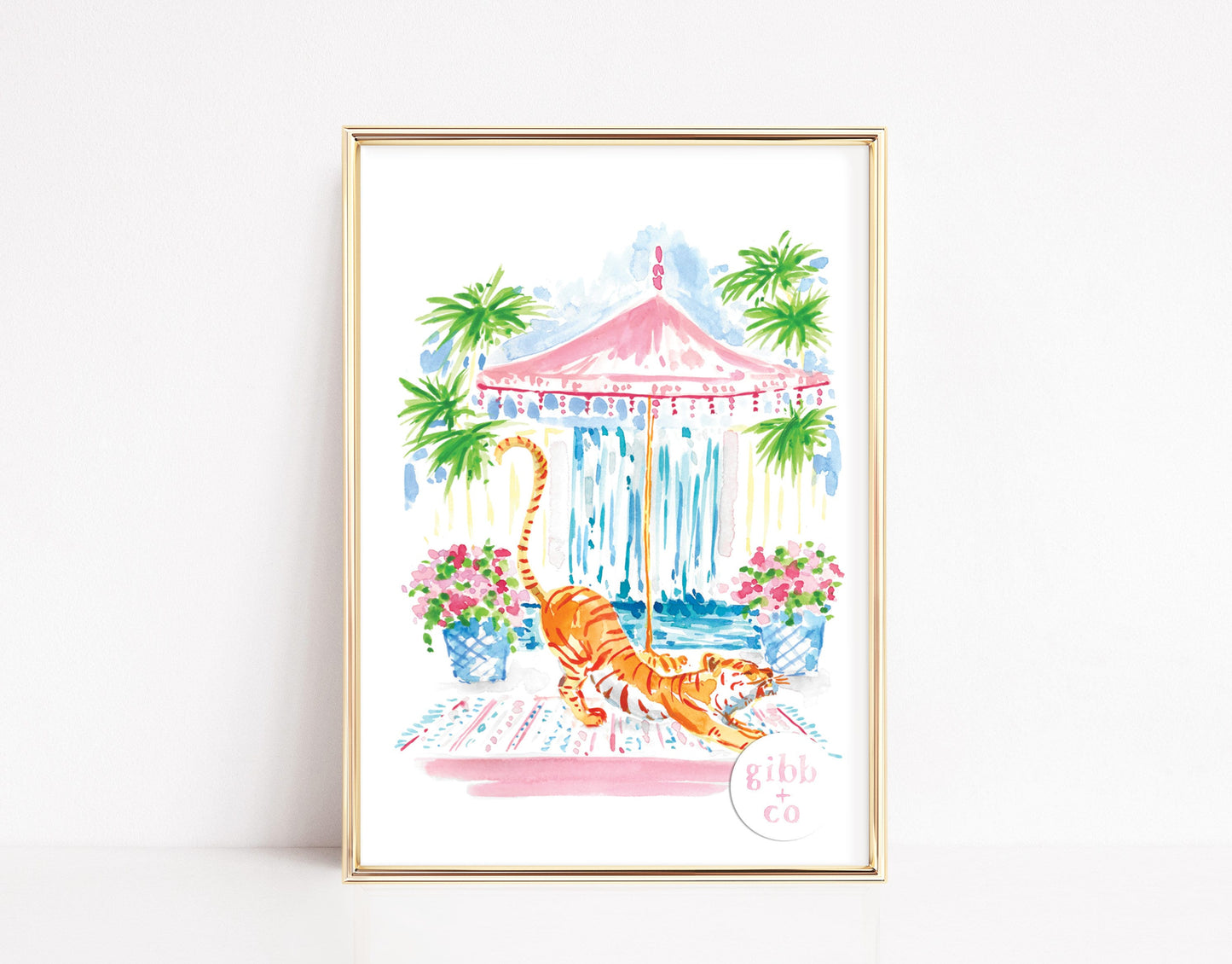 Peacock art print, Cheetah, Peacock, Parrot, Tiger, chinoiserie art print