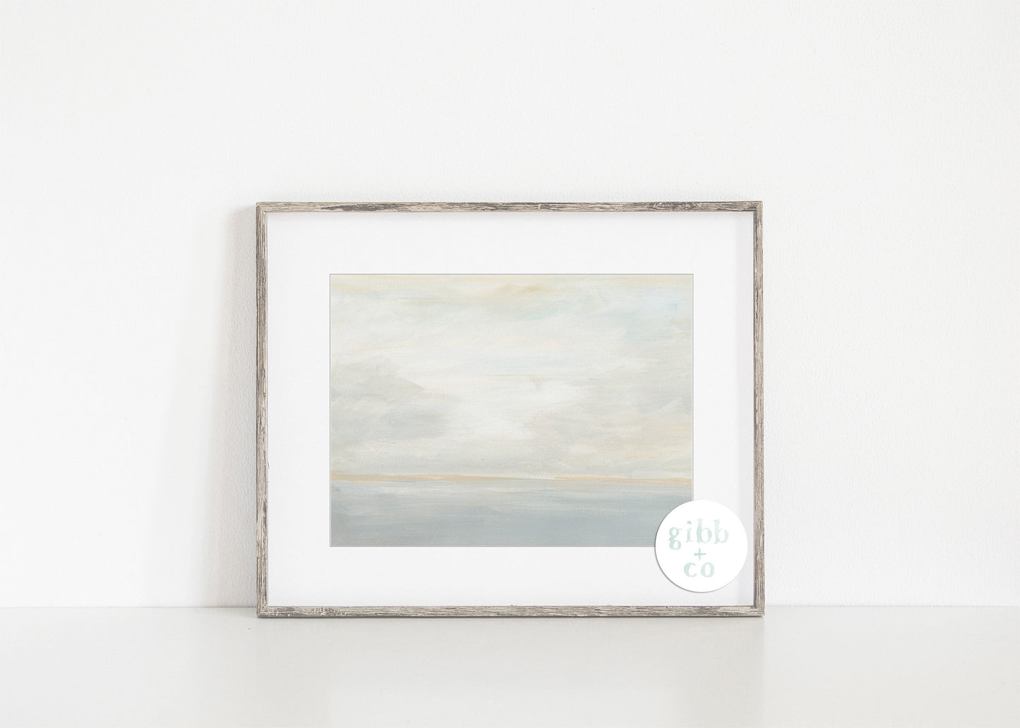 Afternoon on the Coast, Coastal art print, nursery art print