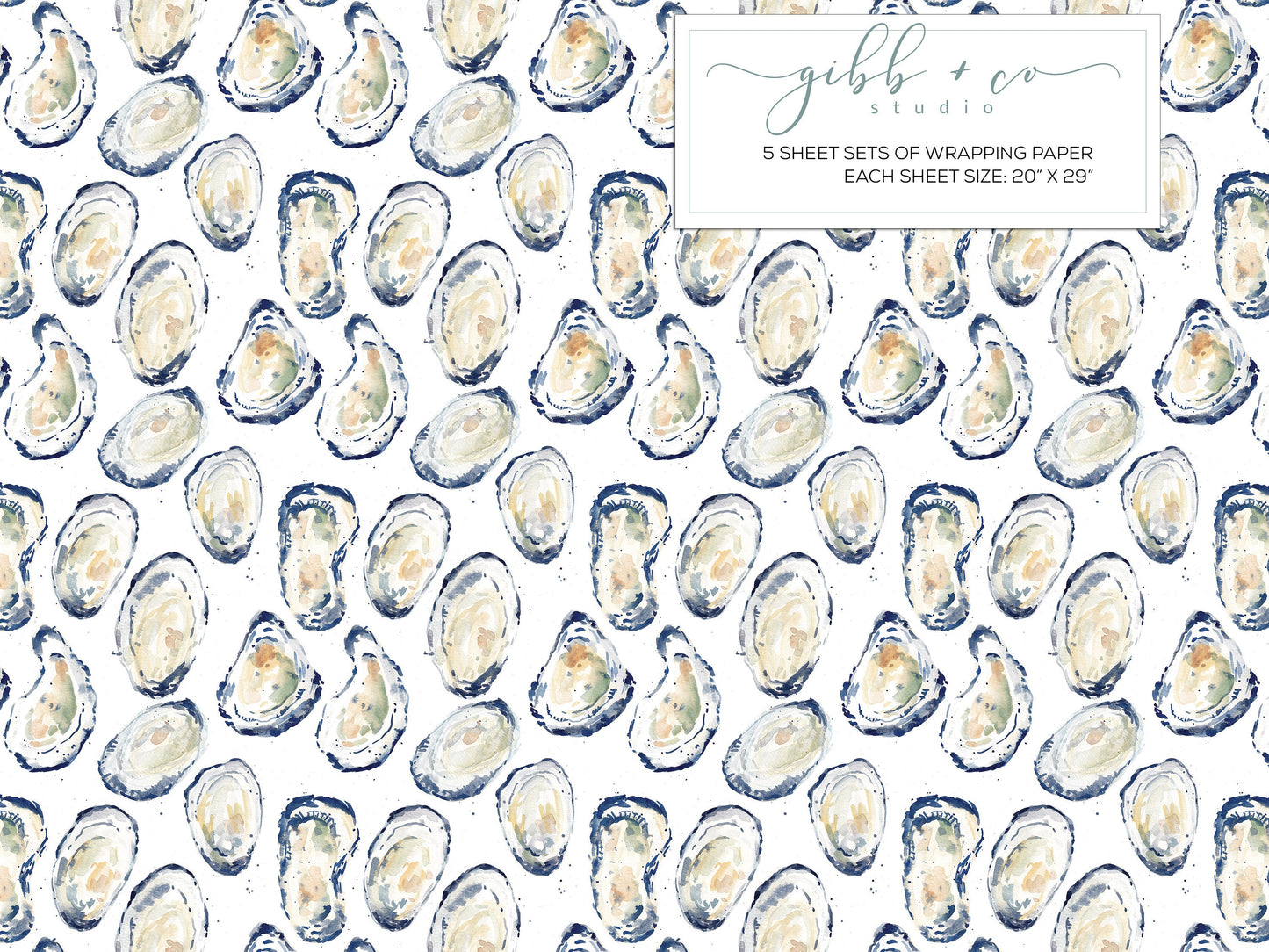 Oyster wrapping paper