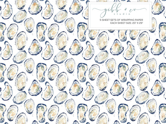 Oyster wrapping paper